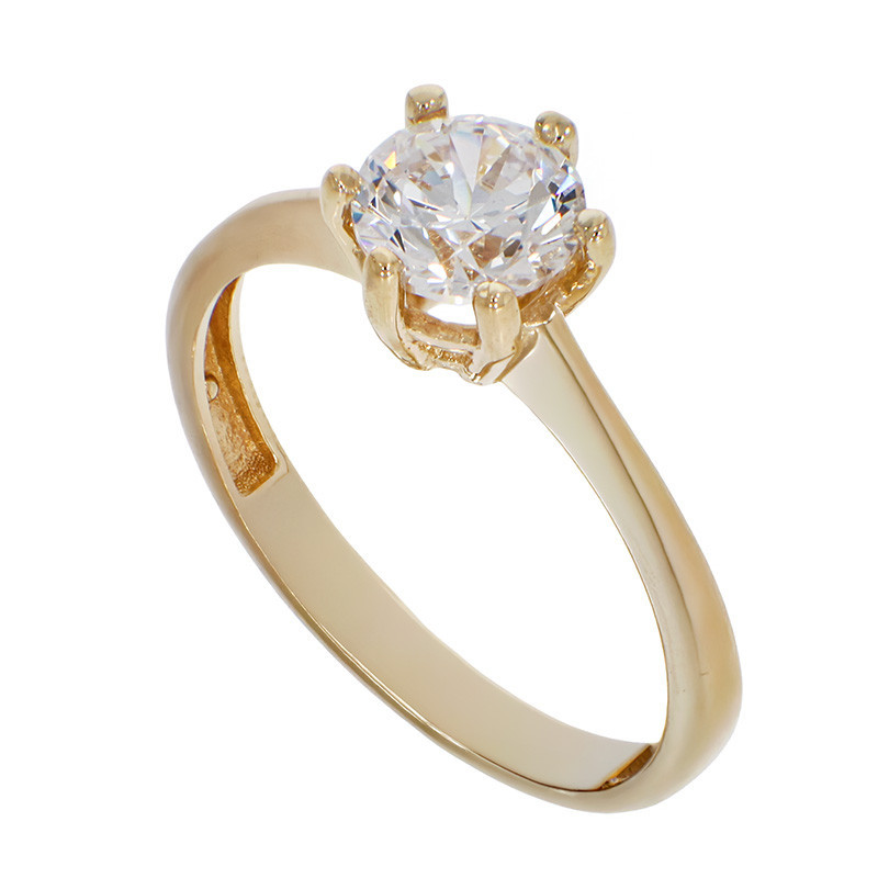 Inel De Logodna, Aur Galben, 14 k, 2.2 gr, Cod Produs: 821395 - Tezaurshop.ro