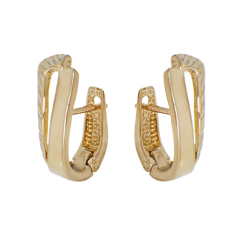 Cercei, Aur Galben, 14 k, 2 gr, Cod Produs: 821484 - Tezaurshop.ro