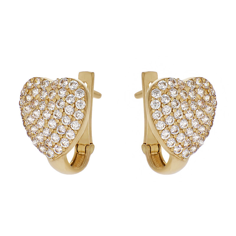 cercei aur alb tortite Cercei, Aur Galben, 14 k, 3.75 gr, Cod Produs: 822076