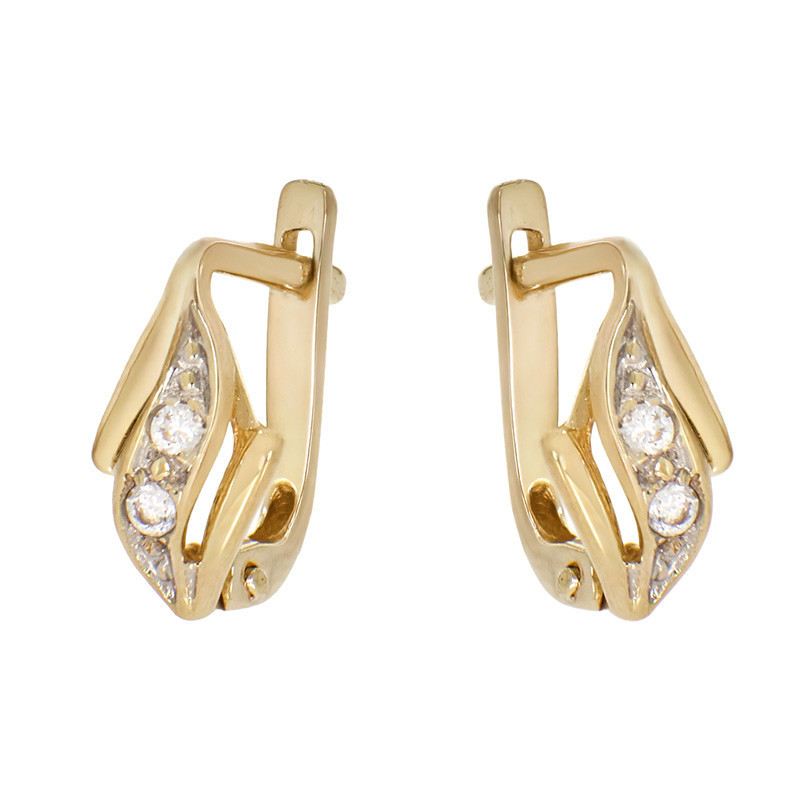 Cercei, Aur Galben, 14 k, 2.79 gr, Cod Produs: 822101 - Tezaurshop.ro
