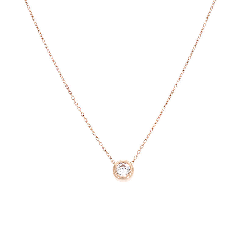 Colier, Aur Roz, 14 k, 1.77 gr, Cod Produs: 822643 - Tezaurshop.ro