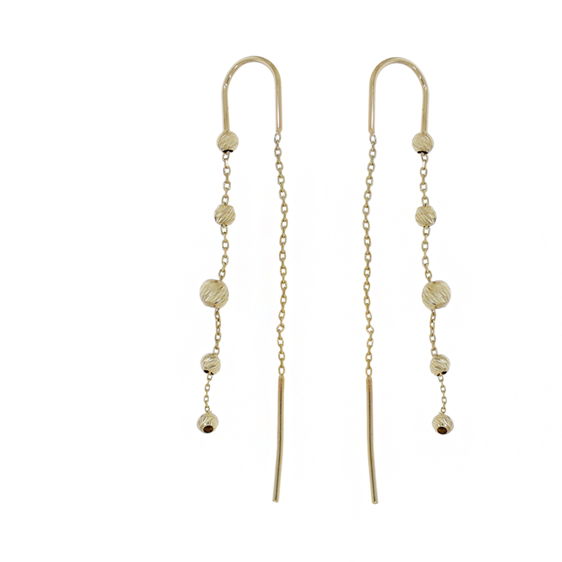 Cercei, Aur Galben, 14 k, 1.73 gr, Cod Produs: 822661 - Tezaurshop.ro