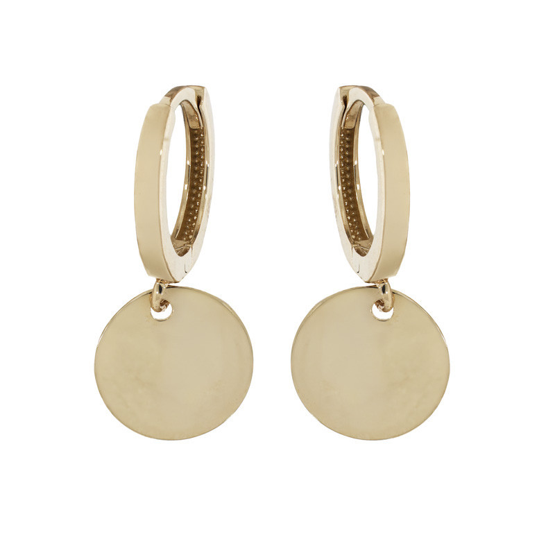 Cercei, Aur Galben, 14 k, 2.05 gr, Cod Produs: 822781 - Tezaurshop.ro