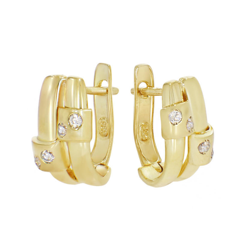 Cercei, Aur Galben, 14 k, 4.68 gr, Cod Produs: 823373 - Tezaurshop.ro