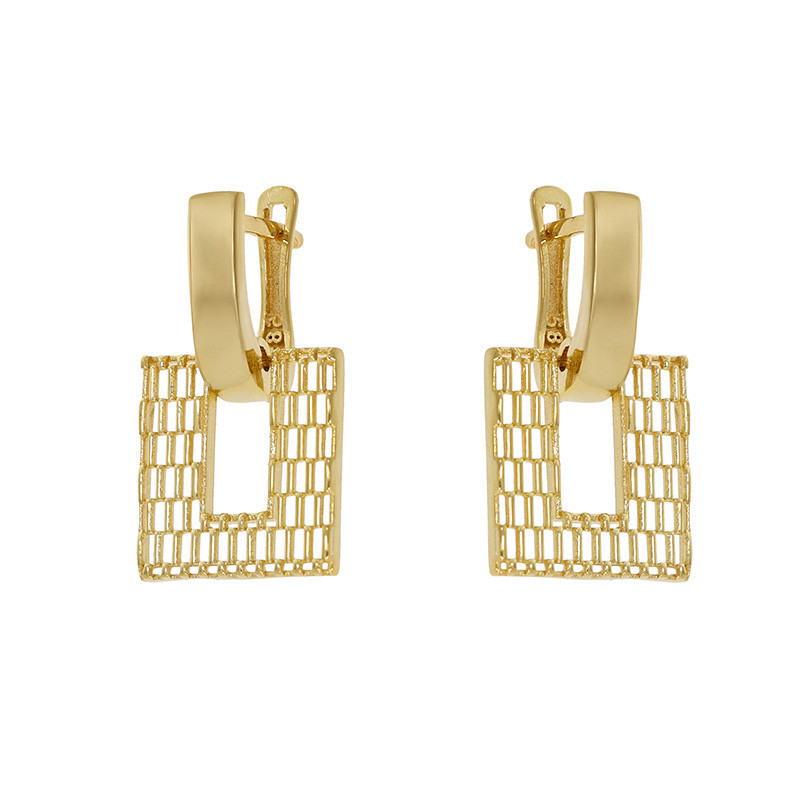 Cercei, Aur Galben, 14 k, 3.71 gr, Cod Produs: 823440 - Tezaurshop.ro