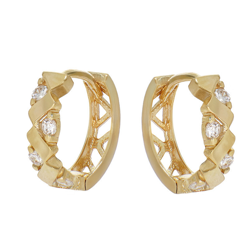 Cercei, Aur Galben, 14 k, 1.53 gr, Cod Produs: 823533 - Tezaurshop.ro