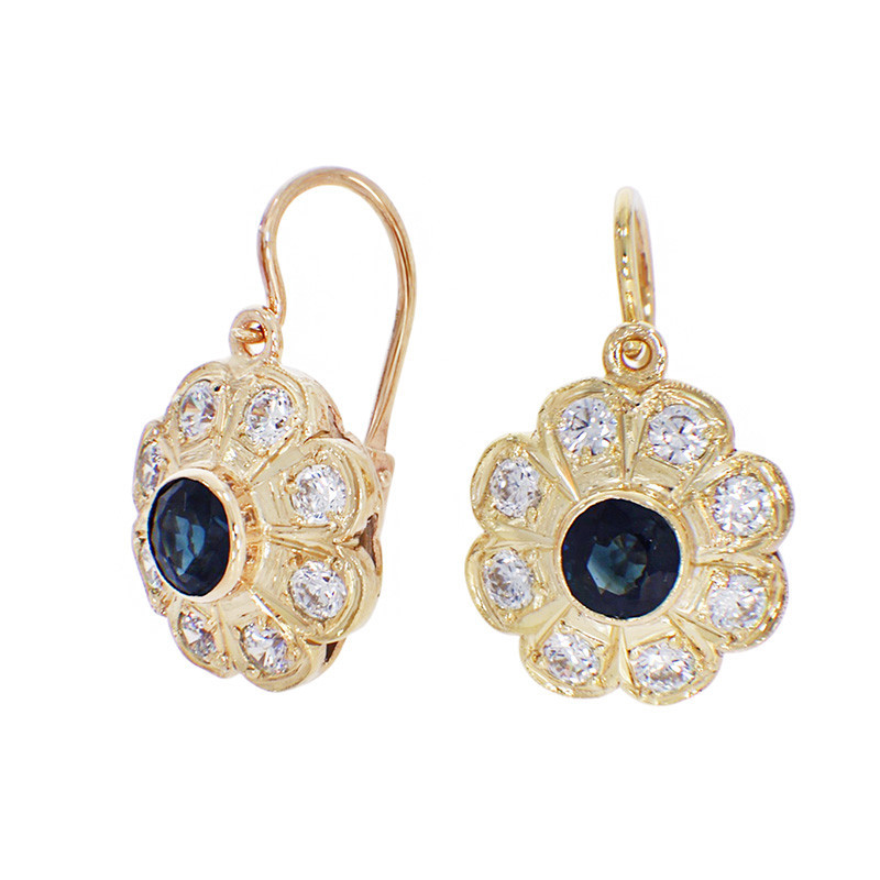 Cercei, Aur Galben, 14 k, 6.17 gr, Cod Produs: 823709 - Tezaurshop.ro