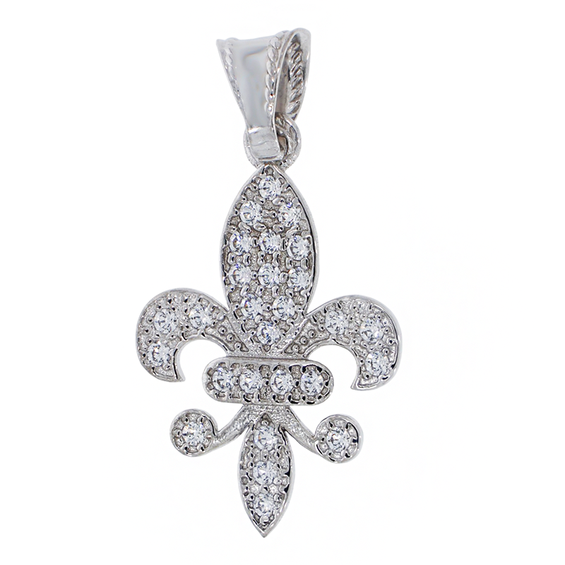 Pandantiv, Aur Alb, 18 k, 1.7 gr, Cod Produs: 823710 - Tezaurshop.ro