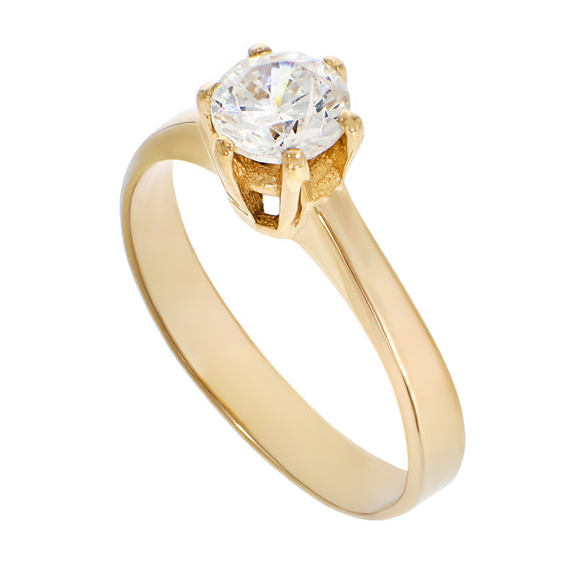 Inel De Logodna, Aur Galben, 14 k, 2.41 gr, Cod Produs: 824091 - Tezaurshop.ro