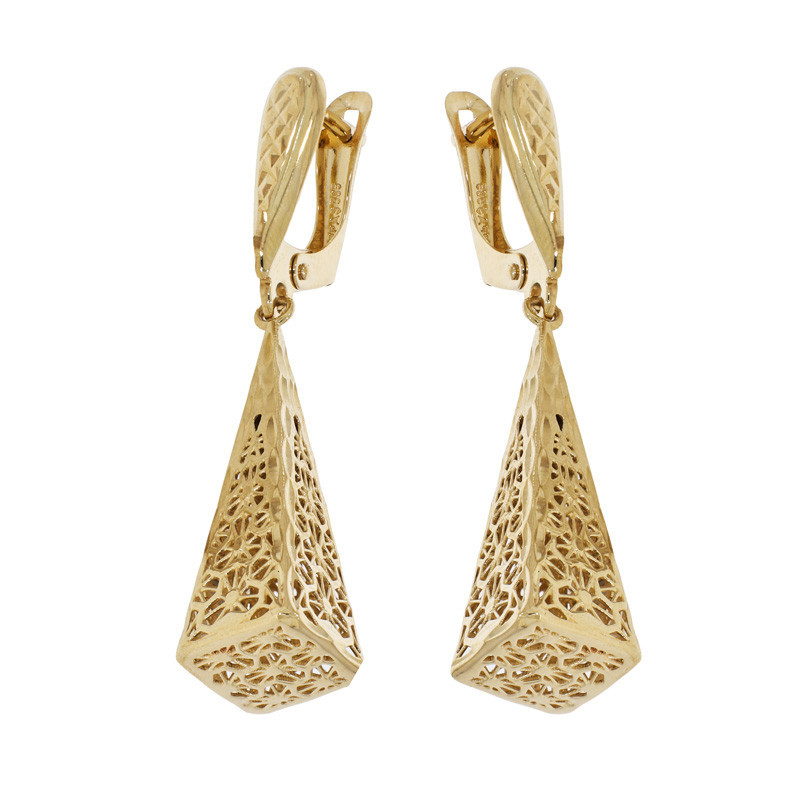 Cercei, Aur Galben, 14 k, 3.93 gr, Cod Produs: 824755 - Tezaurshop.ro