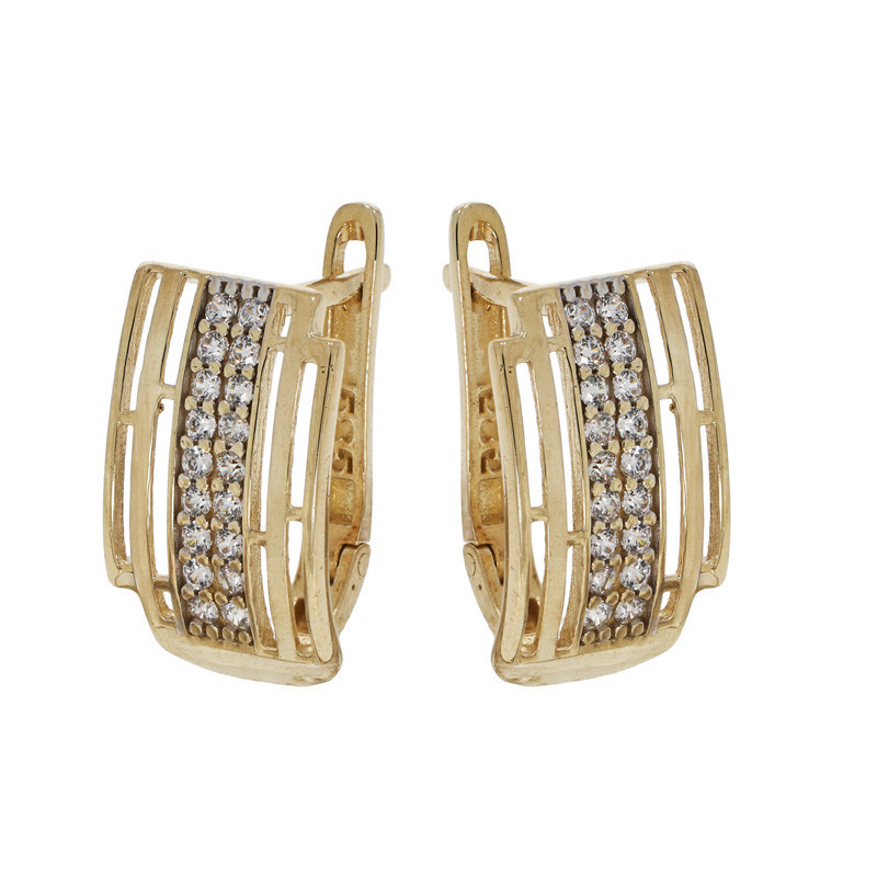 Cercei, Aur Galben, 14 k, 3.28 gr, Cod Produs: 824792 - Tezaurshop.ro