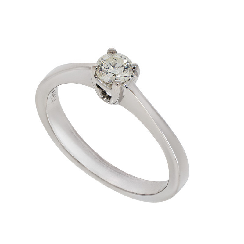 Inel De Logodna, Aur Alb, 18 k, 3.08 gr, Cod Produs: 824873 - Tezaurshop.ro