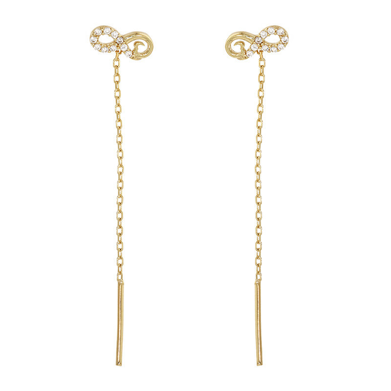 Cercei, Aur Galben, 14 k, 1.69 gr, Cod Produs: 825042 - Tezaurshop.ro