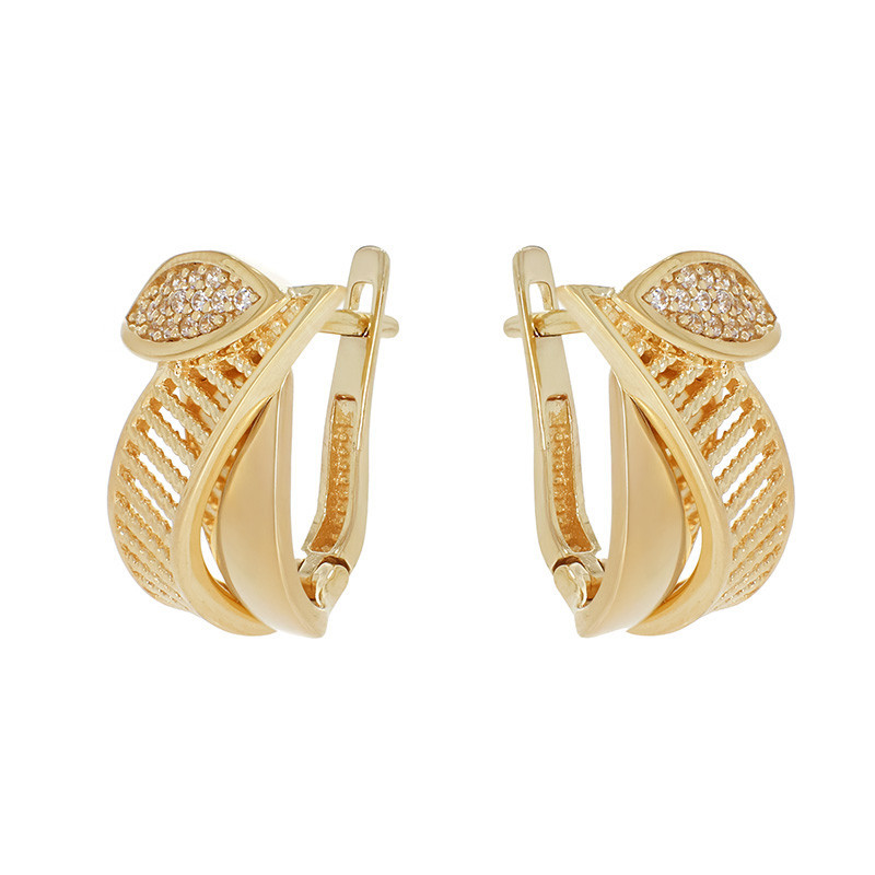 Cercei, Aur Galben, 14 k, 5.22 gr, Cod Produs: 825051 - Tezaurshop.ro