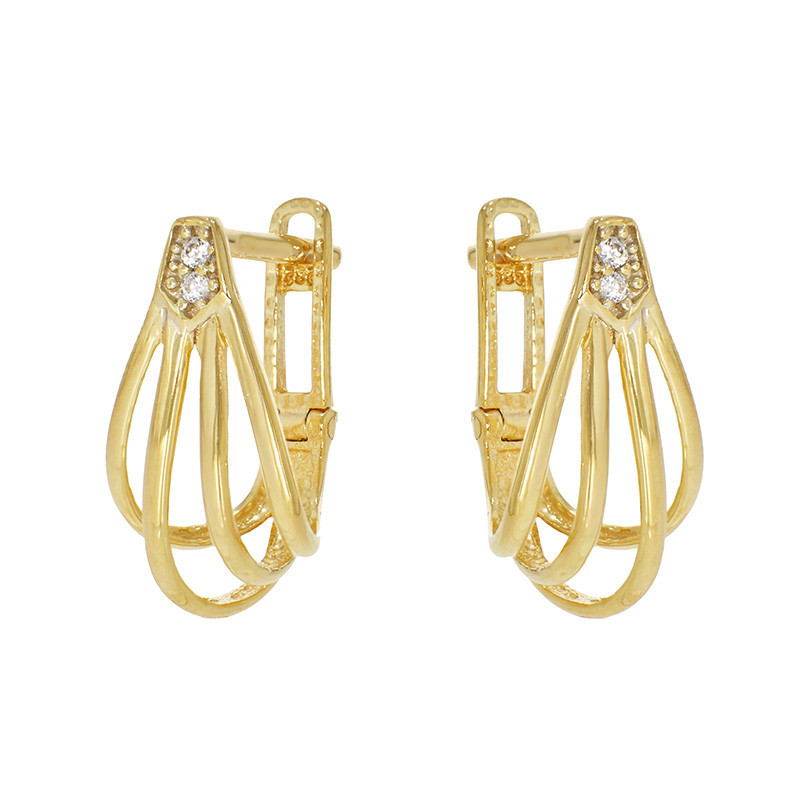Cercei, Aur Galben, 14 k, 2.39 gr, Cod Produs: 825082 - Tezaurshop.ro