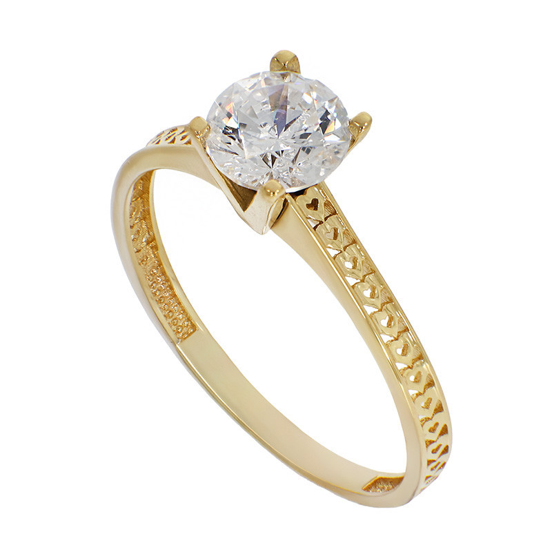 Inel De Logodna, Aur Galben, 14 k, 1.63 gr, Cod Produs: 825097 - Tezaurshop.ro
