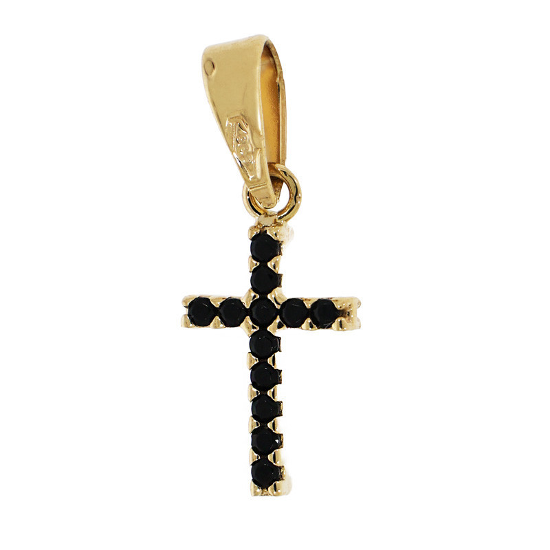 Pandantiv Cruce, Aur Galben, 14 k, 0.6 gr, Cod Produs: 825130 - Tezaurshop.ro