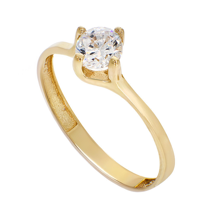 Inel De Logodna, Aur Galben, 14 k, 1.51 gr, Cod Produs: 825142 - Tezaurshop.ro