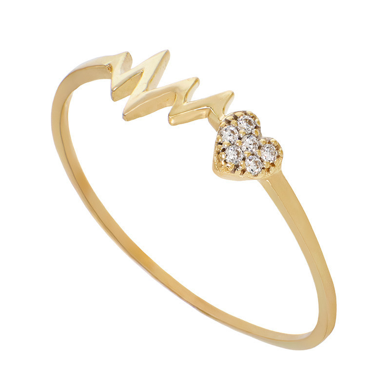 Inel, Aur Galben, 14 k, 0.71 gr, Cod Produs: 825269 - Tezaurshop.ro