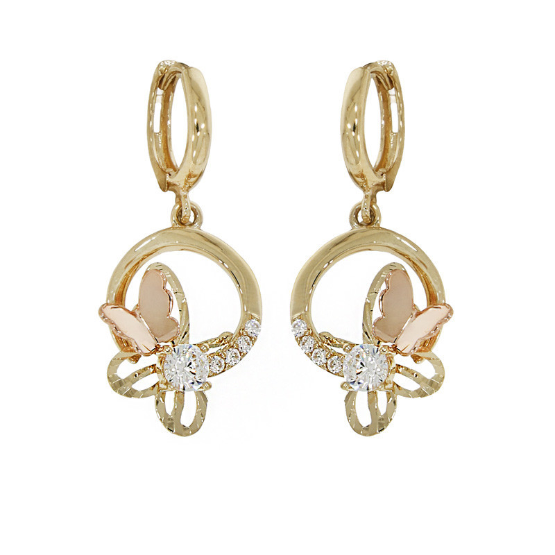 Cercei, Aur Galben, 14 k, 2.77 gr, Cod Produs: 825317 - Tezaurshop.ro