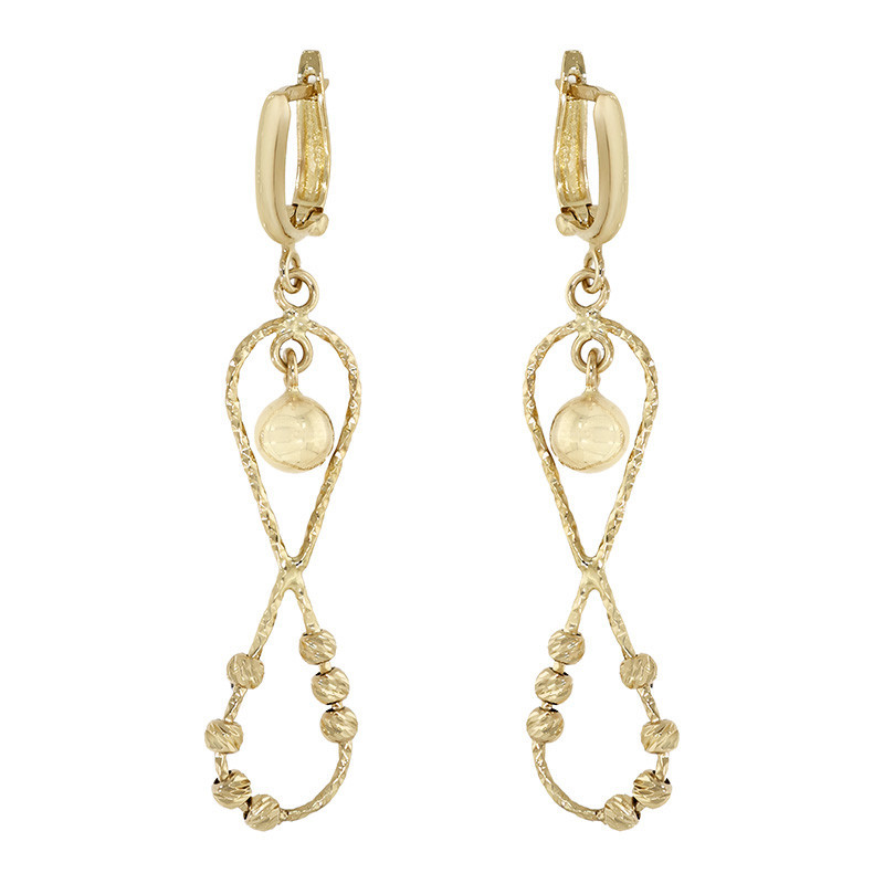 Cercei, Aur Galben, 14 k, 3.4 gr, Cod Produs: 825360 - Tezaurshop.ro