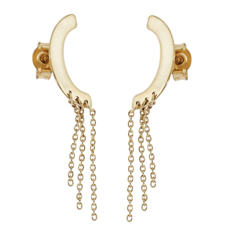 Cercei, Aur Galben, 14 k, 1.07 gr, Cod Produs: 825404 - Tezaurshop.ro