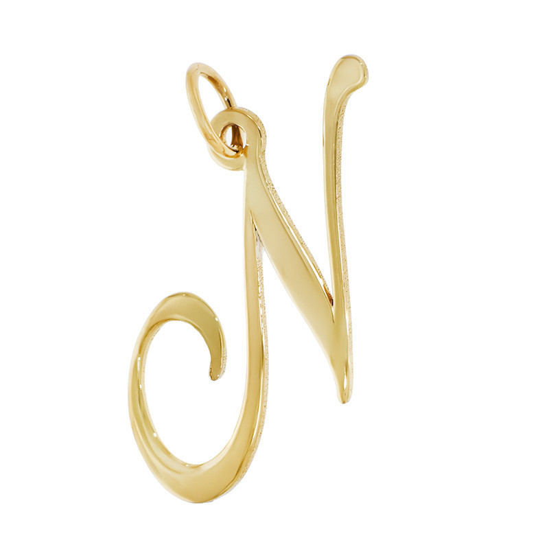 Pandantiv Initiala, Aur Galben, 14 k, 0.75 gr, Cod Produs: 825710 - Tezaurshop.ro