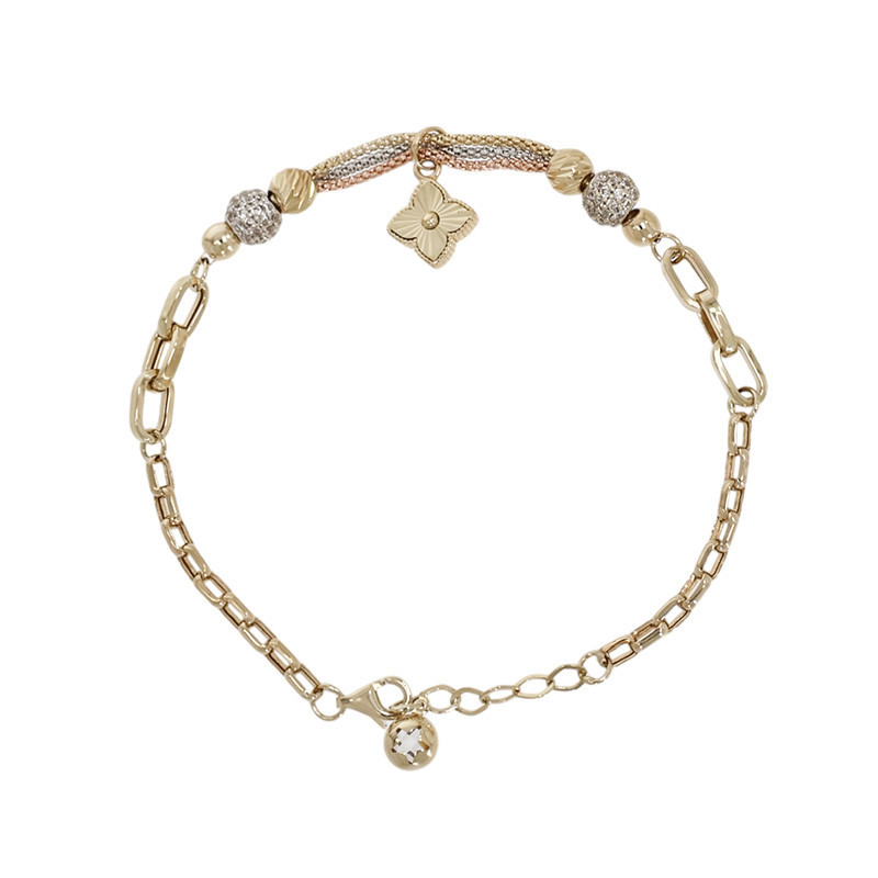 Bratara, Aur Mixt, 14 k, 5.74 gr, Cod Produs: 825719 - Tezaurshop.ro