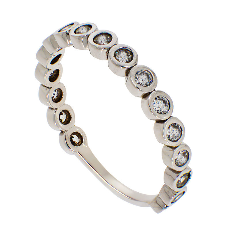 Inel, Aur Alb, 14 k, 2 gr, Cod Produs: 825857 - Tezaurshop.ro