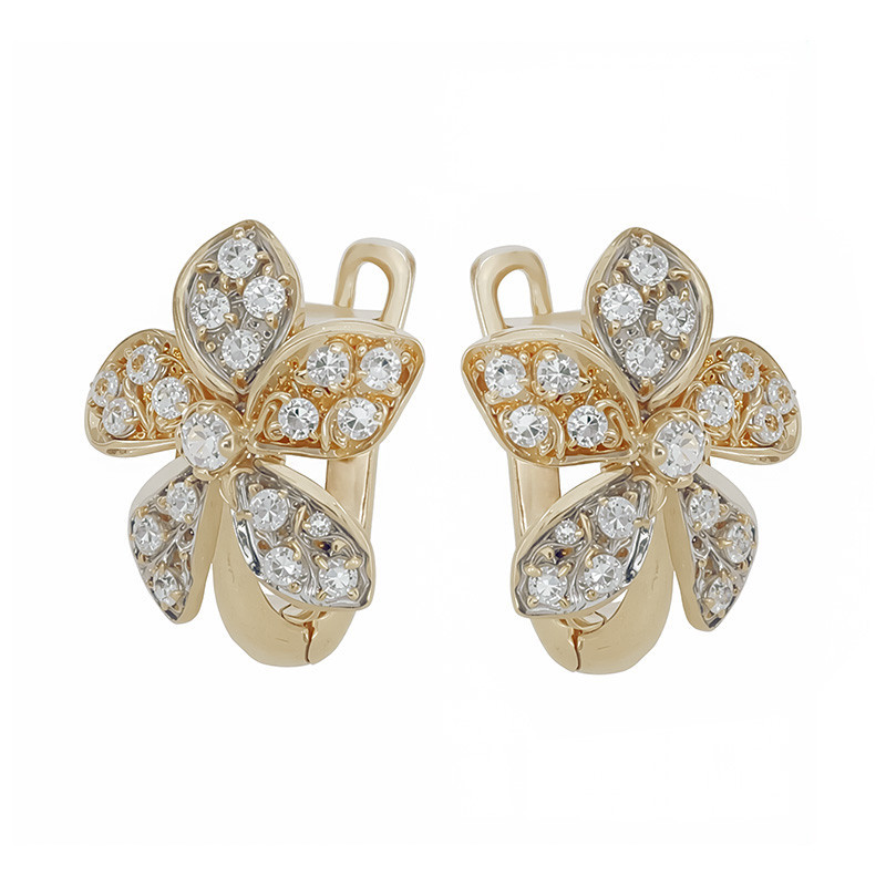 Cercei, Aur Galben, 14 k, 3.86 gr, Cod Produs: 826592 - Tezaurshop.ro