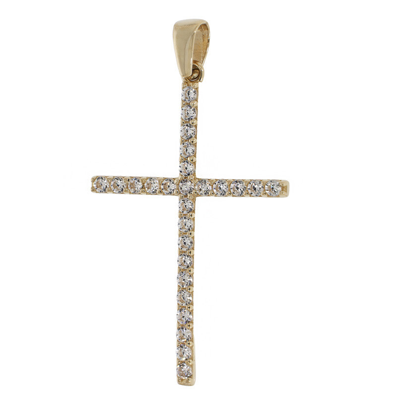 Pandantiv Cruce, Aur Galben, 14 k, 1.61 gr, Cod Produs: 827323 - Tezaurshop.ro