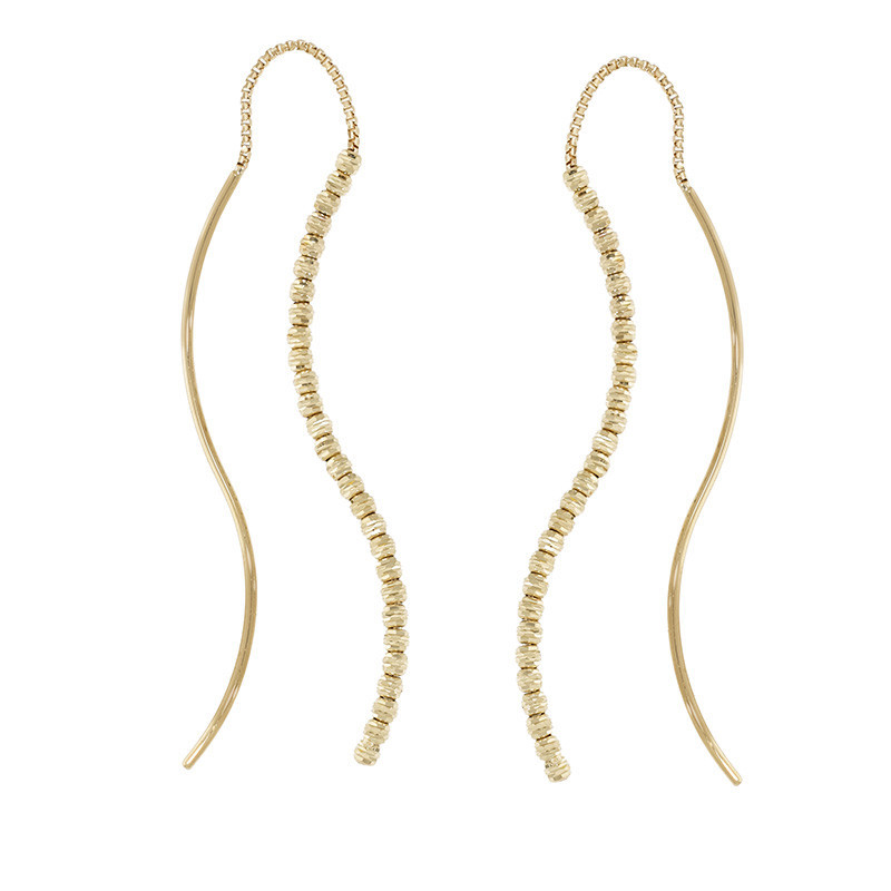 Cercei, Aur Galben, 14 k, 3.11 gr, Cod Produs: 827372 - Tezaurshop.ro