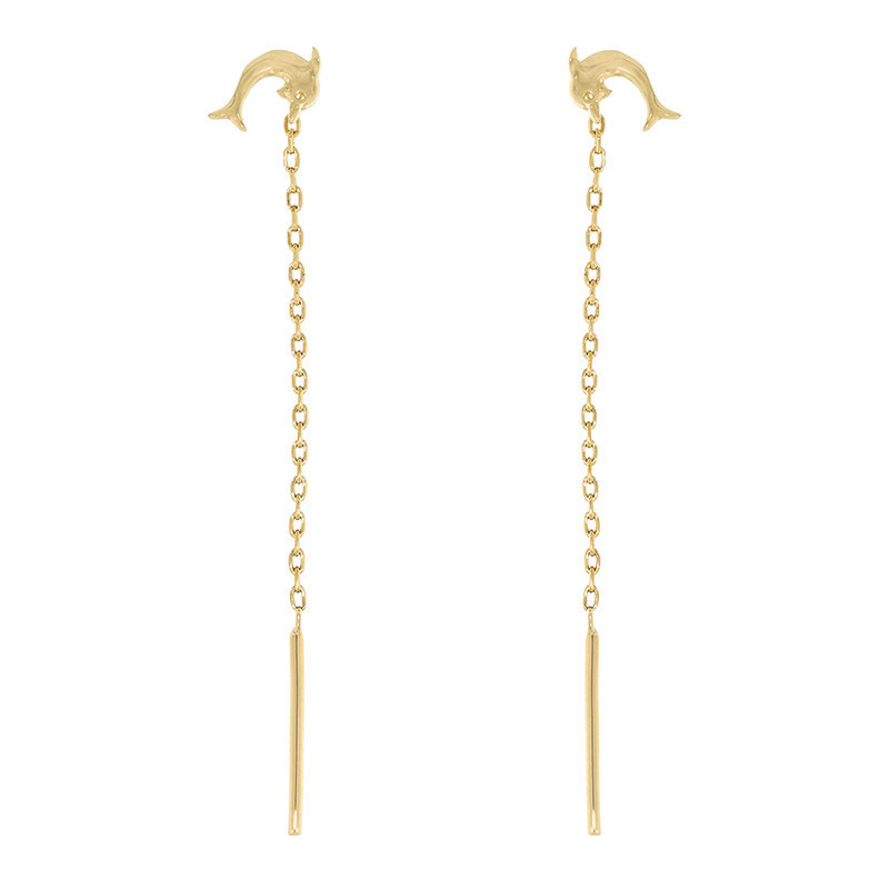 Cercei, Aur Galben, 14 k, 1.12 gr, Cod Produs: 827400 - Tezaurshop.ro