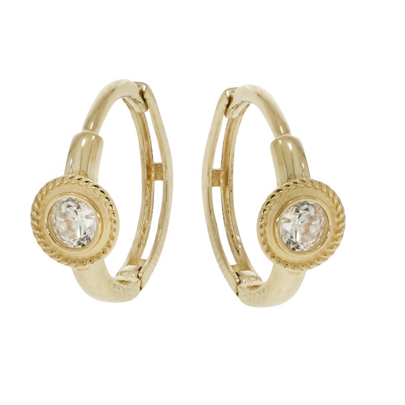 Cercei, Aur Galben, 14 k, 1.15 gr, Cod Produs: 827522 - Tezaurshop.ro