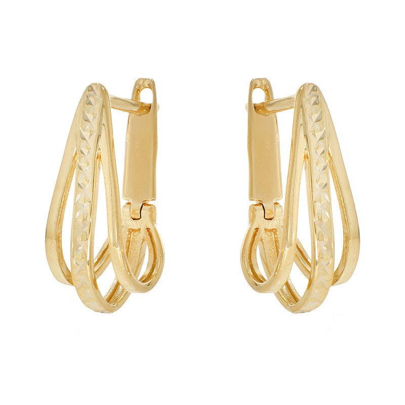 Cercei, Aur Galben, 14 k, 4.49 gr, Cod Produs: 827764 - Tezaurshop.ro
