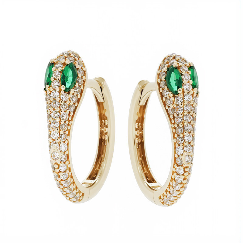 Cercei, Aur Galben, 14 k, 4.58 gr, Cod Produs: 827820 - Tezaurshop.ro
