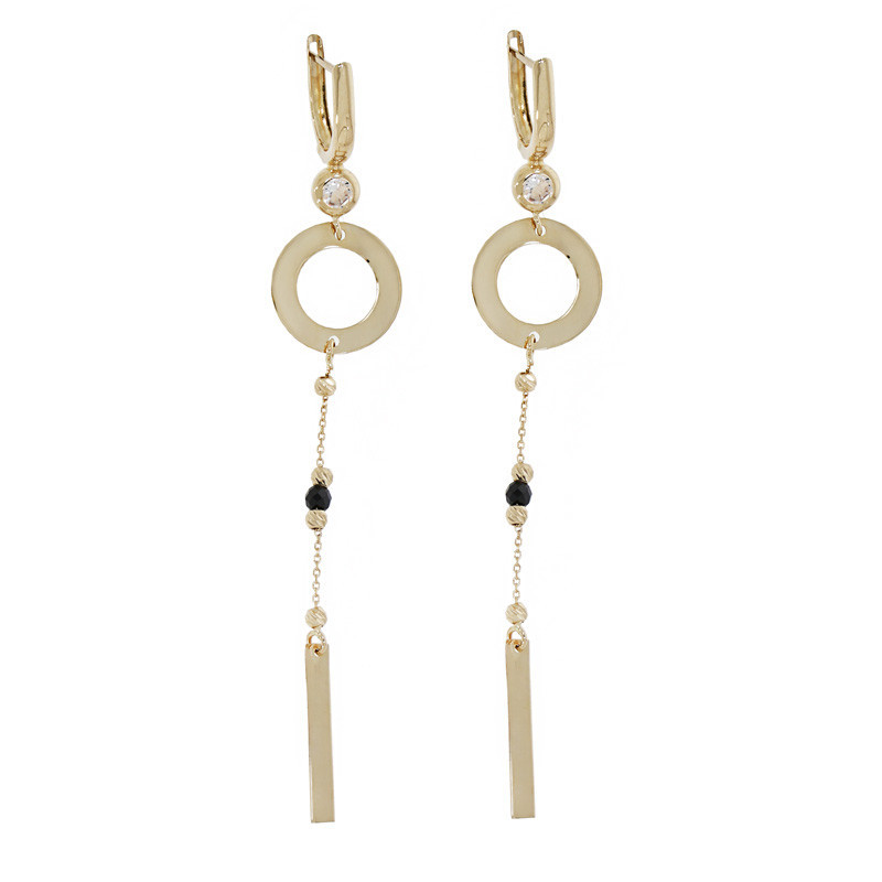 Cercei, Aur Galben, 14 k, 3.63 gr, Cod Produs: 828040 - Tezaurshop.ro