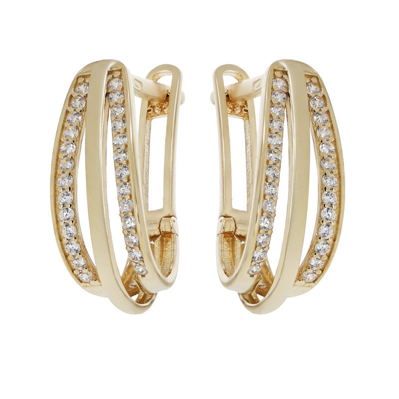 Cercei, Aur Galben, 14 k, 3.38 gr, Cod Produs: 828218 - Tezaurshop.ro