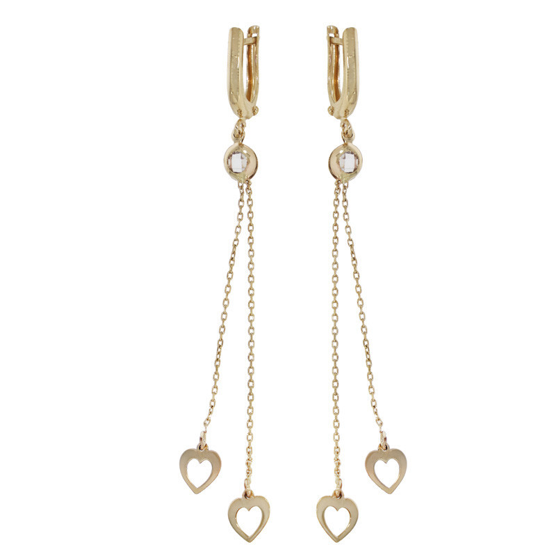 Cercei, Aur Galben, 14 k, 3.17 gr, Cod Produs: 828287 - Tezaurshop.ro