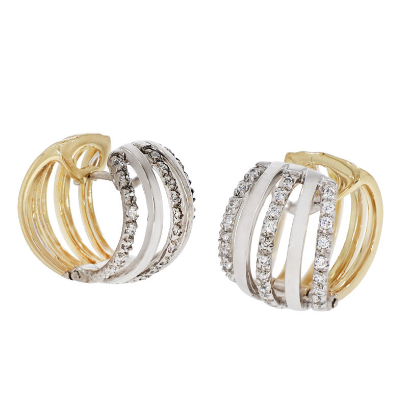 Cercei, Aur Mixt, 18 k, 11.04 gr, Cod Produs: 828298 - Tezaurshop.ro
