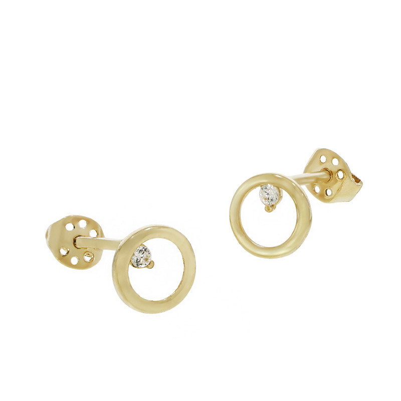 Cercei, Aur Galben, 14 k, 0.63 gr, Cod Produs: 828527 - Tezaurshop.ro