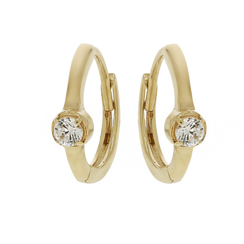 Cercei, Aur Galben, 14 k, 1.08 gr, Cod Produs: 828545 - Tezaurshop.ro