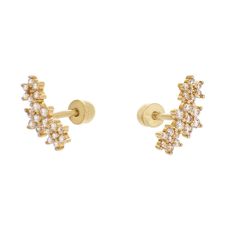 Cercei, Aur Galben, 14 k, 1.44 gr, Cod Produs: 828548 - Tezaurshop.ro