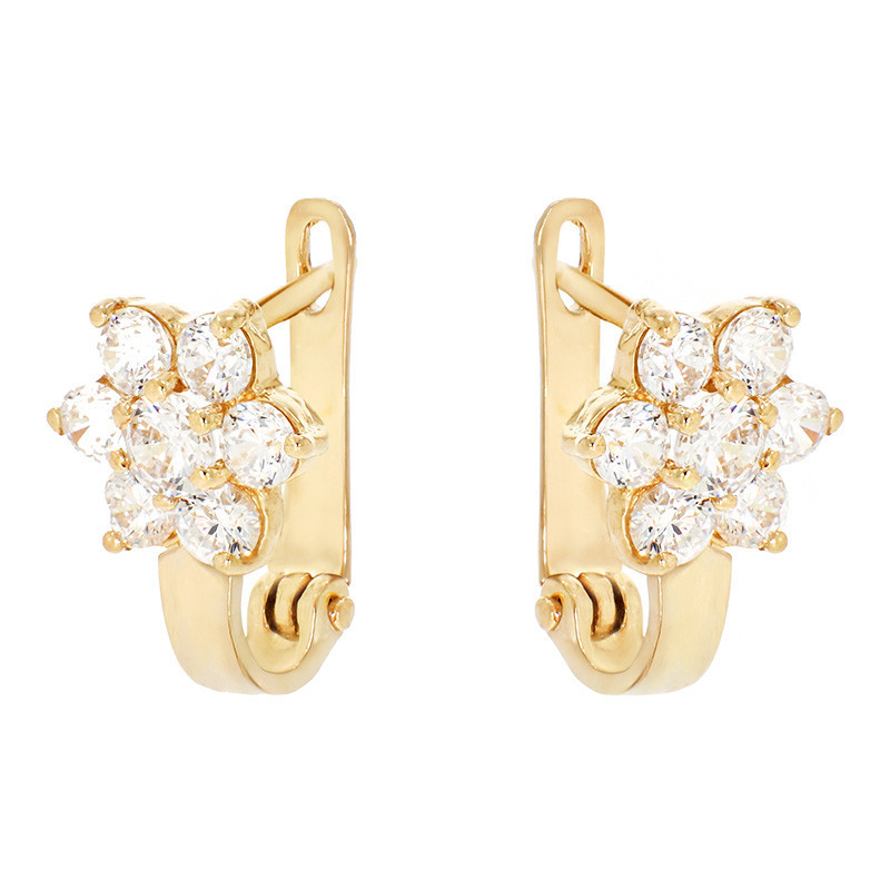 Cercei, Aur Galben, 14 k, 1.58 gr, Cod Produs: 828585 - Tezaurshop.ro