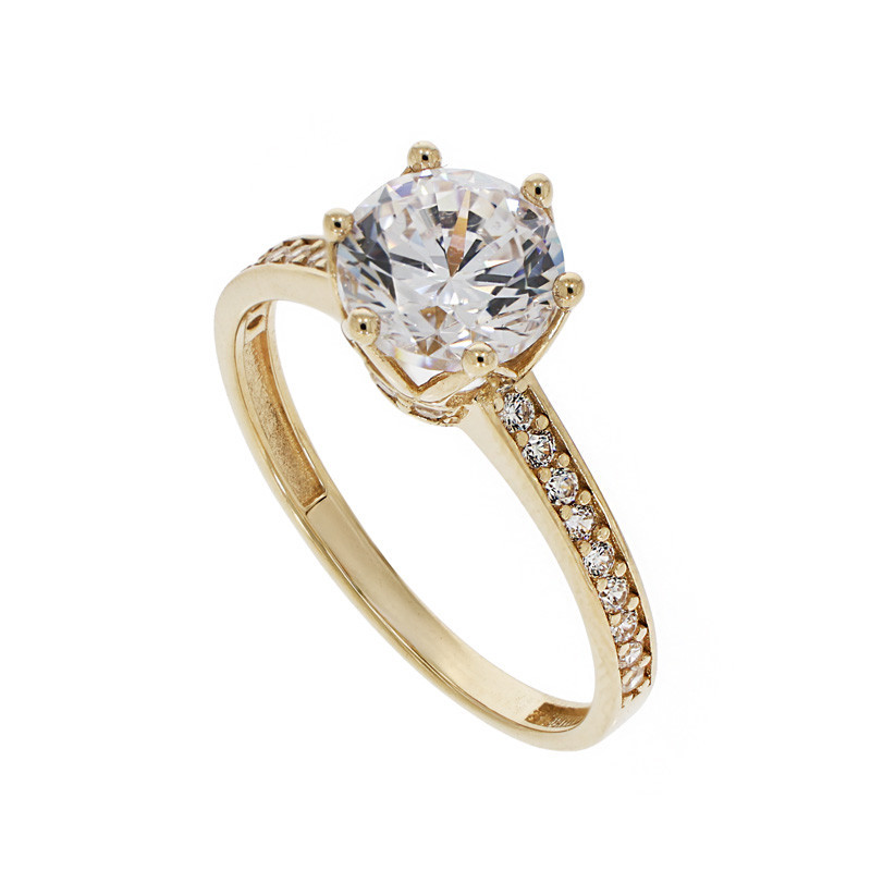 Inel De Logodna, Aur Galben, 14 k, 2.51 gr, Cod Produs: 828627 - Tezaurshop.ro