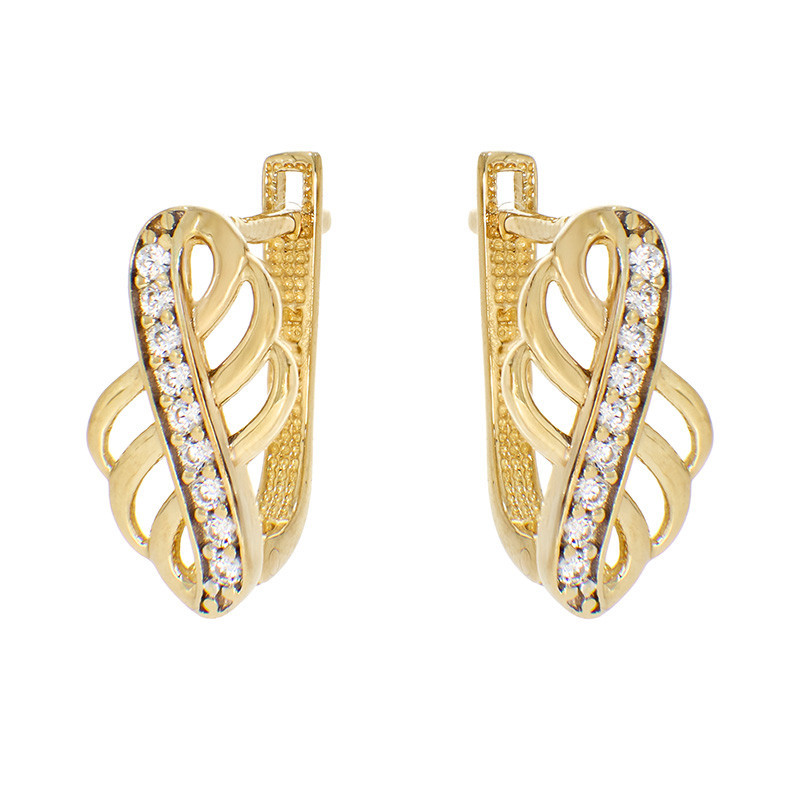 Cercei, Aur Galben, 14 k, 2.56 gr, Cod Produs: 828775 - Tezaurshop.ro