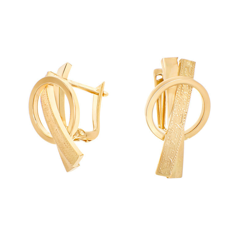 Cercei, Aur Galben, 14 k, 3.39 gr, Cod Produs: 828807 - Tezaurshop.ro