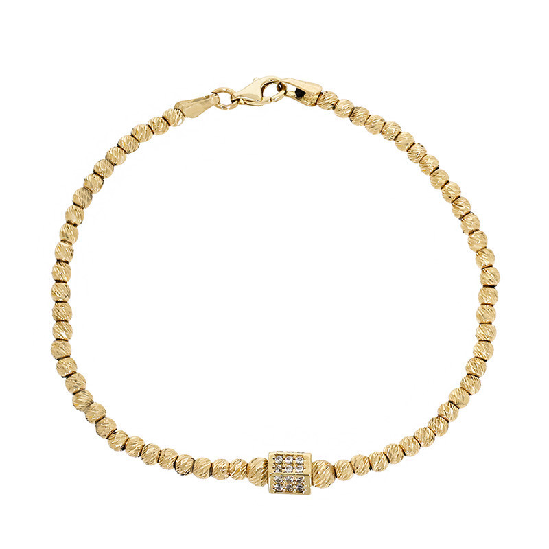 Bratara Cu Snur, Aur Galben, 14 k, 5.93 gr, Cod Produs: 828847 - Tezaurshop.ro