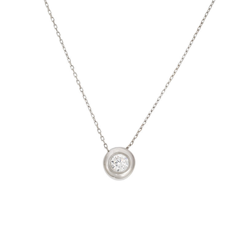 Colier, Aur Alb, 14 k, 1.46 gr, Cod Produs: 828870 - Tezaurshop.ro