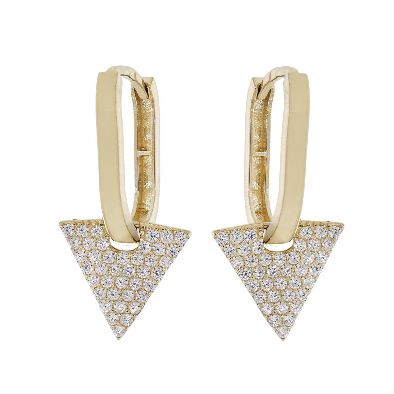 Cercei, Aur Galben, 14 k, 2.69 gr, Cod Produs: 829345 - Tezaurshop.ro